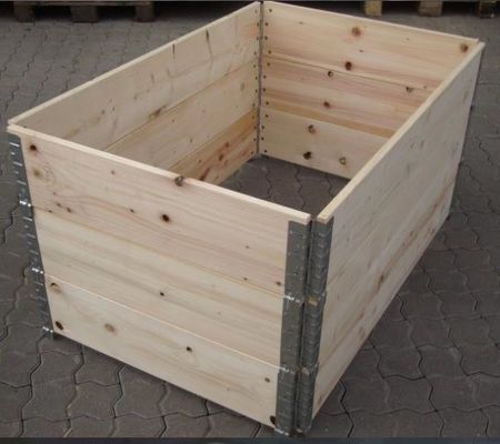 Giá tốt Logo tùy chỉnh Hộp pallet gỗ Hộp gỗ xếp chồng hàng hóa nguy hiểm Bao bì trực tuyến