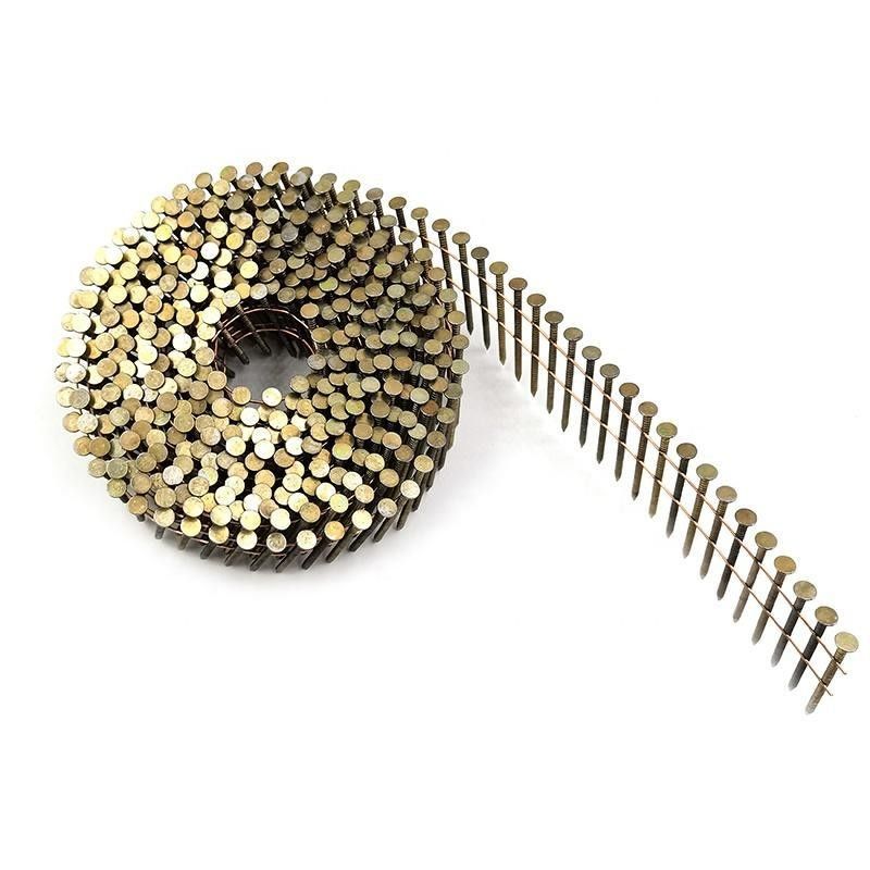 1/4 Wire Nail Galvanized Coil Nail 0.099 & Prime Painted Pallet Coil Nail