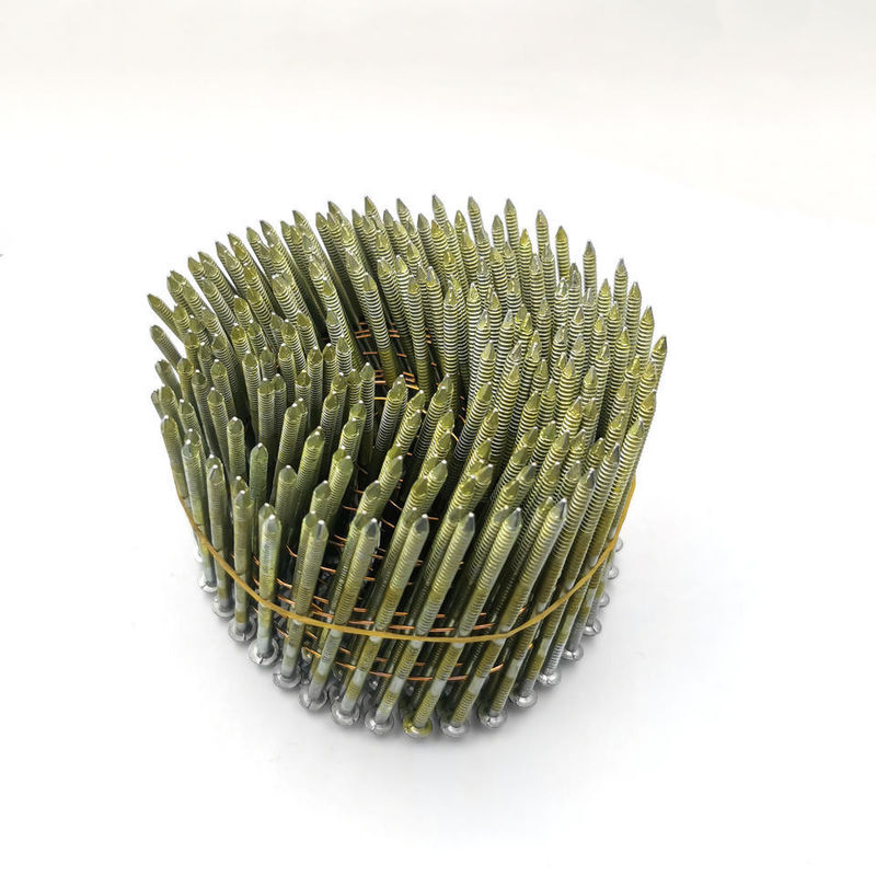 1/4 Wire Nail Galvanized Coil Nail 0.099 & Prime Painted Pallet Coil Nail