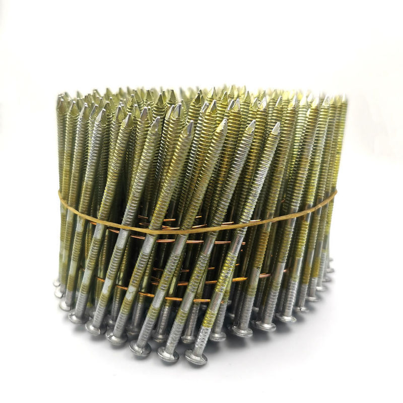 1/4 Wire Nail Galvanized Coil Nail 0.099 & Prime Painted Pallet Coil Nail