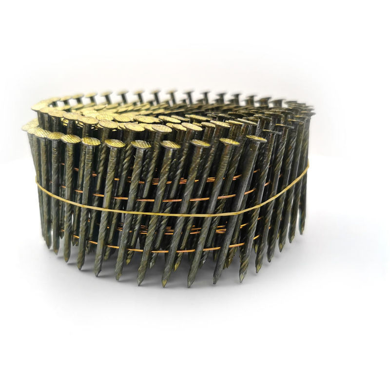 1/4 Wire Nail Galvanized Coil Nail 0.099 & Prime Painted Pallet Coil Nail