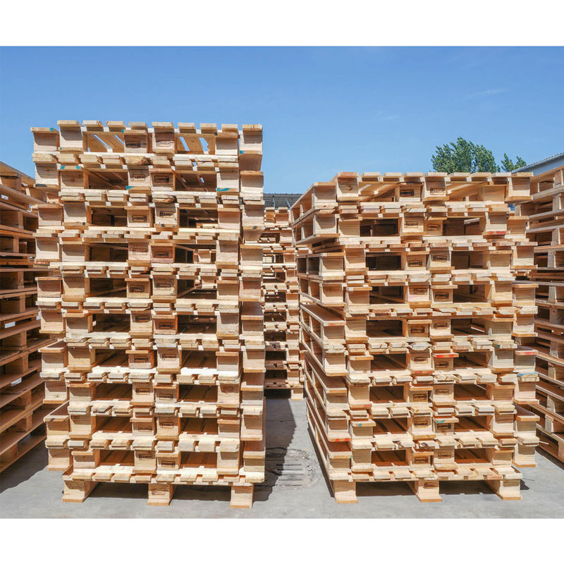 4 Way 2 Way Pallet gỗ 4 Way Pallet gỗ để vận chuyển hàng hóa