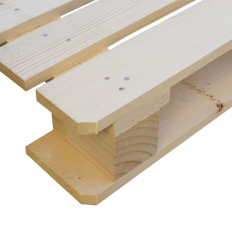 Khép kín 4 Way Entry Pallet gỗ Epal Pallet xử lý nhiệt cho xuất khẩu