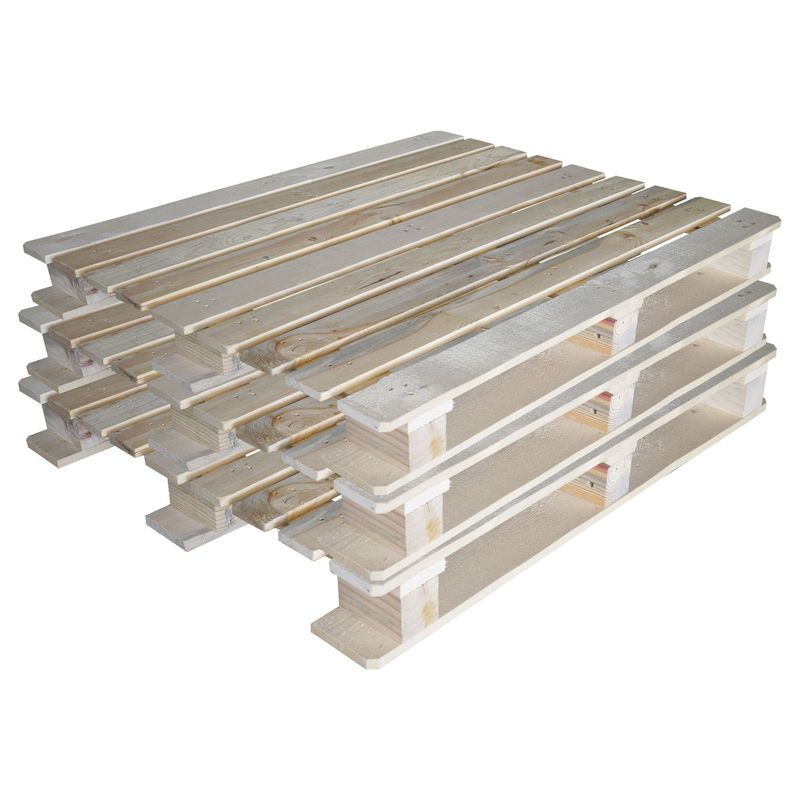 Nonfumigation gỗ vận chuyển pallet nén nóng gỗ pallet cho vận chuyển xuất khẩu