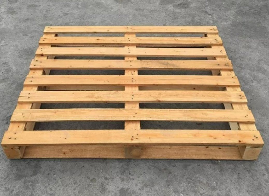1200 X 1000 X 130mm 4 Way Wooden Pallet Cấu trúc mạnh Euro Epal Solid Wooden Pallets