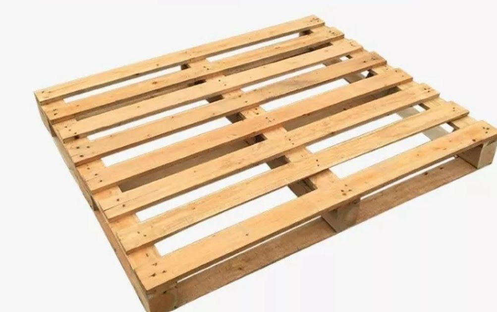 1200 X 1000 X 130mm 4 Way Wooden Pallet Cấu trúc mạnh Euro Epal Solid Wooden Pallets