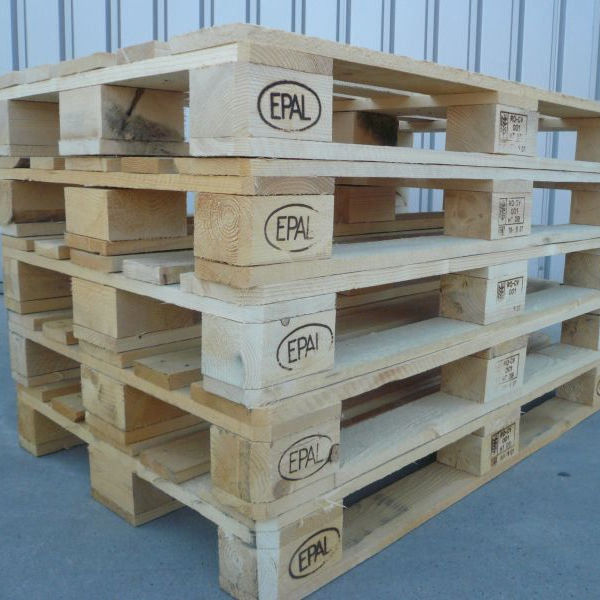 Châu Âu Epal đồ trang trí gỗ pallet 1200X1000 Pine Epal gỗ pallet hàng hóa