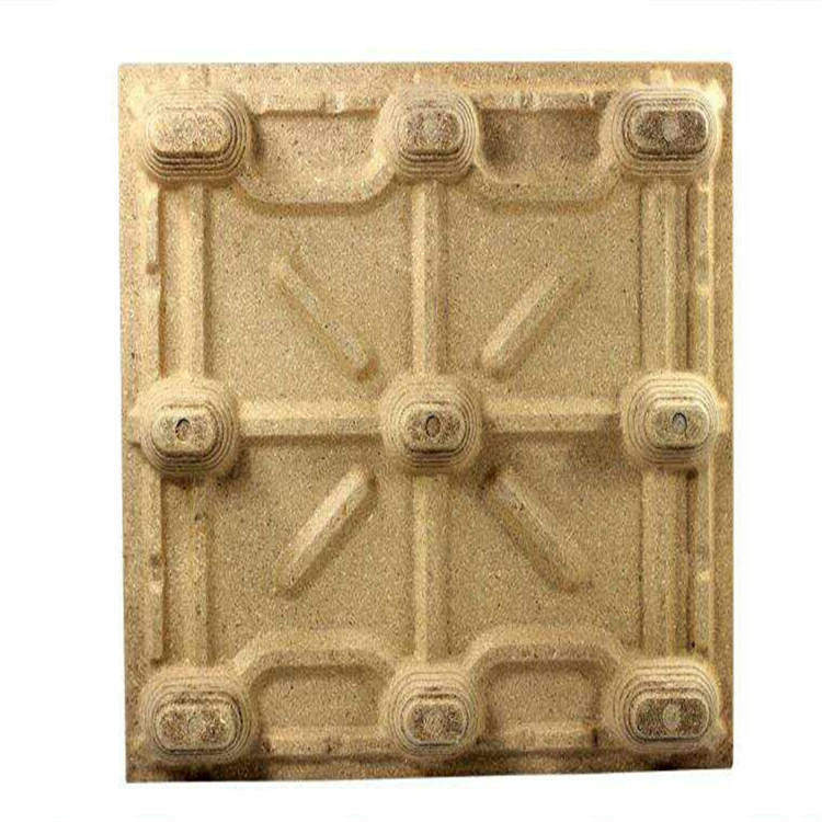 Fumigation Free Press gỗ Pallet Euro kích thước nén Pallet đúc Pallet Tray