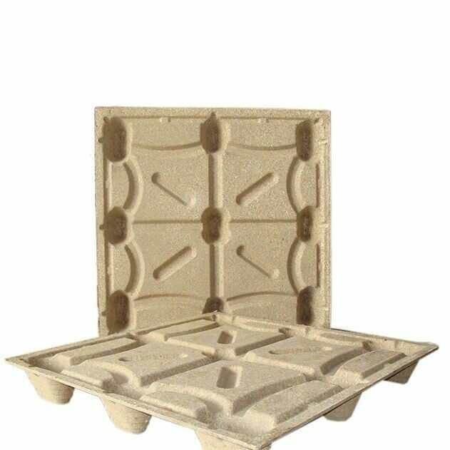 Fumigation Free Press gỗ Pallet Euro kích thước nén Pallet đúc Pallet Tray