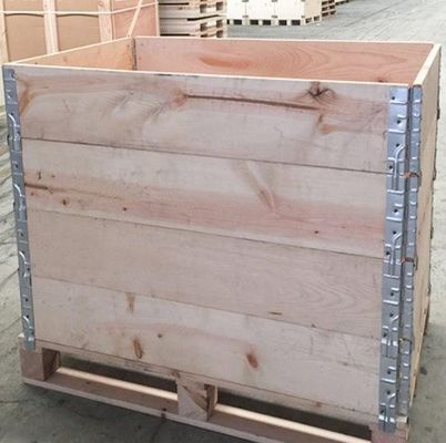 Giá tốt Vòng bao quanh Lưu trữ hộp pallet gỗ Collar Pallet Strong Hinge Box gỗ trực tuyến