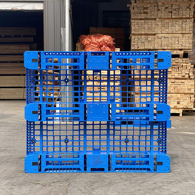 Giá tốt Pallet nhựa công nghiệp vệ sinh cấp thực phẩm tái chế 100% HDPE nguyên sinh, lối vào 4 chiều, pallet một mặt trực tuyến